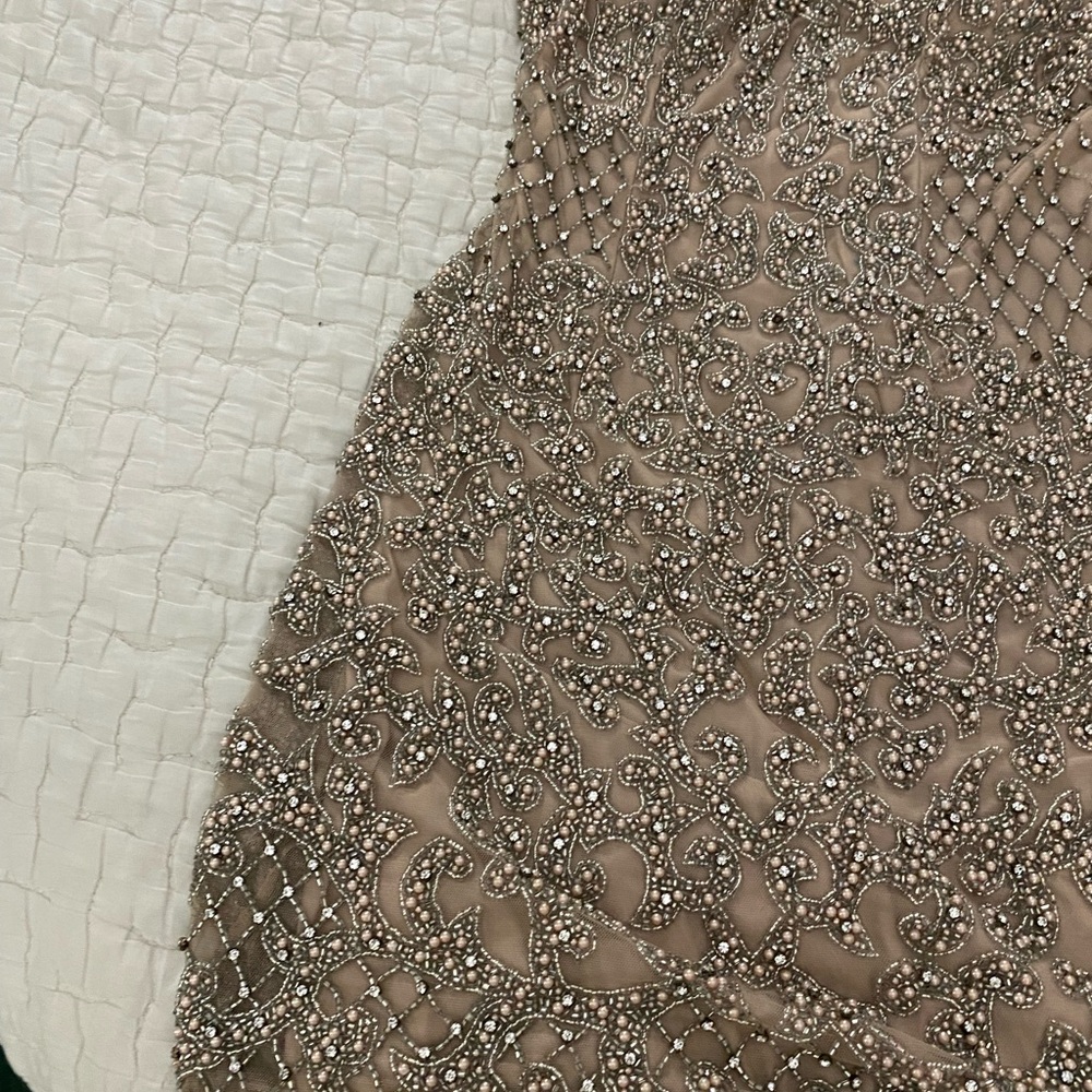 Sherri hill beaded dress size 4 worn once.